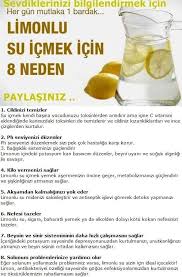 Limonlu Su Icmenin Faydalari Nelerdir Saglik Saglikli Yasam Tarzi Bitkisel Tarifler