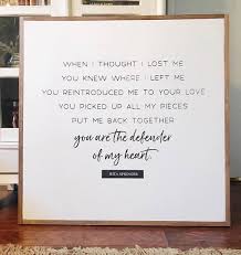 This Listing Is For One 3ft X 3ft Sign Lettering White Black Frame Hob Other Original Design By House Of Belonging Worship Lyrics Christian Quotes Words