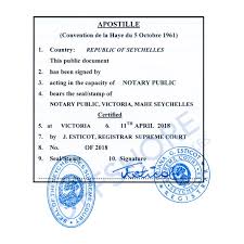 A certificate of good standing typically has an expiration date, which is usually when the registration is. Information Research Documents Certificates Seychelles