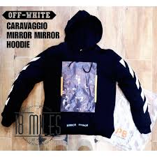 Drew house hoodie bieber smiley face hoodies trendy thin merch sweatshirt pullover hooded for men women. Hoodie Off White Caravaggio Mirror Mirror Full Tag Unisex Hitam M Shopee Indonesia