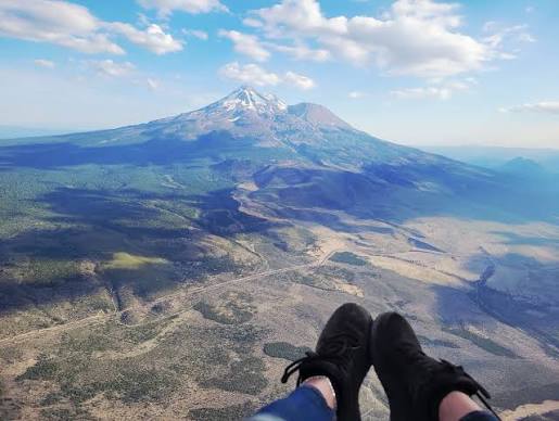 Mt. Shasta is incredible. It rises to over 14,000 feet but it's the vertical rise off the valley floor that makes it so unique. Standing alone, you can see it for miles