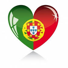 Coeur Avec Portugal Drapeau Texture Isolee Sur Un Fond Blanc Portugal Drapeau Drapeau Portugais Tatouage Portugais
