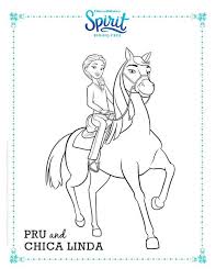 I post a new coloring page every sunday. Spirit Spirit Kids Coloring Pages