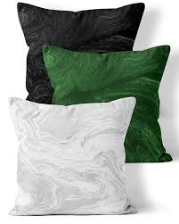 We print the highest quality marble pillows on the internet. Marble Throw Pillow Frankie Print Co