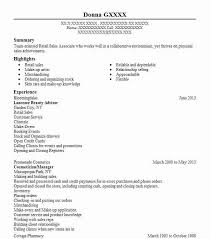 lancome beauty advisor resume example