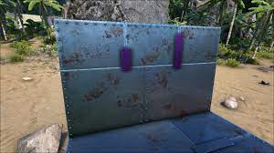 A stone wall can be placed on any foundation, fence foundation, ceiling (with the exception of the thatch roof), or another wall. Metal Wall Official Ark Survival Evolved Wiki