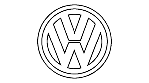 How To Draw The Volkswagen Logo Symbol Volkswagen Volkswagen Logo Super Cars