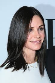 Here we see another hairstyle from the scream series, and courteney cox let her hair grow out this time, but she also added some bangs, which is a pretty cool style to have! More Pics Of Courteney Cox Arquette Medium Straight Cut 5 Of 6 Shoulder Length Hairstyles Lookbook