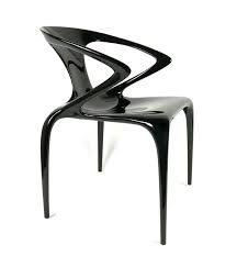 AVA Bridge Opaque Glossy Bridge Chair Carbon