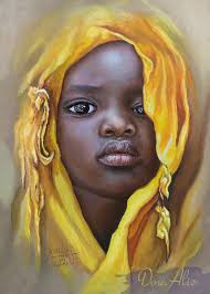 My first time doing all oil pastel.