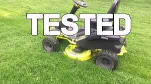 The electric riding lawn mower come in marvelous styles and attributes that make lawn mowing seamless. Ryobi Rm480e Battery Electric Riding Mower In Action Youtube