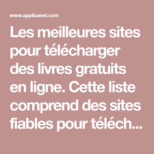 Les Meilleures Sites Pour Telecharger Des Livres Gratuits En Ligne Cette Liste Comprend Des Sites Fi En 2020 Telechargement Telecharger Livre Livres Gratuits En Ligne