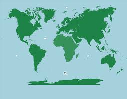 Pacific ocean time zone map. World Continents And Oceans Map Quiz Game