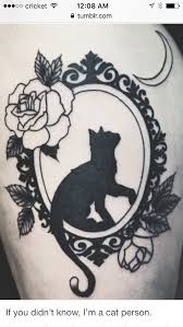 Black And White Cat Tattoo Designs Black Cat Tattoo Design Add Paw Prints From My Cats Sadie And Zelda Desenhos De Tatuagem De Gato Tatuagem De Gato Tatuagens Fofas