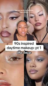 Replying to @Caroline Bradley 90s inspired cool toned makeup for daytime  🆒✨☁️ #everydaymakeup #naturalmakeup #makeupinspo #blackgirlbeauty  #cooltonedmakeup #90sinspiredmakeup