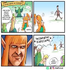 Kapag nananalanta ang elftism [OC] : r/comics