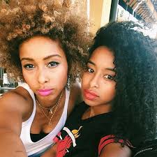 Natural Hair Inspiration: Eating at CPK Selfie