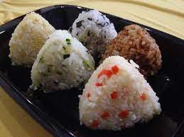 Nasi Kepal Lima Warna Jumeokbap Resep Nasi Resep Resep Masakan Indonesia