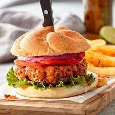 Spicy Texas Burgers Recipe Spicy Burger Recipes Beef Burgers