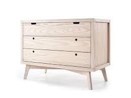 Retro Natural Wood Baby Dresser In 2020 Solid Wood Dresser Baby Dresser Modern Dresser