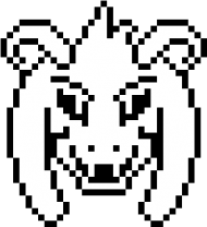 Pixel art maker (pam) is designed for beginners, and pros who just want to whip something up and share it with friends. Download Undertale Asriel Head Asriel Dreemurr Pixel Art Png Free Png Images Toppng