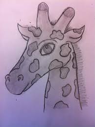 How to draw an easy giraffe draw an oval to start the belly. How To Draw A Giraffe B C Guides