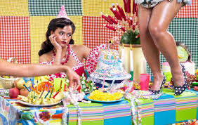 PROTEST STATEMENT MARIS Racal marked her birthday with a mannequin-inspired  photoshoot, pairing it with a witty caption that doubled as a protest  slogan: "It's my birthday today. Ang wish ko lang ay