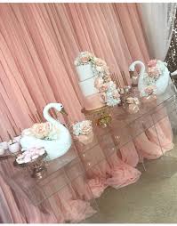 Pin By Jackie On Babyshower Girl Swan Baby Shower Baby Shower Princess Girl Baby Shower Decorations