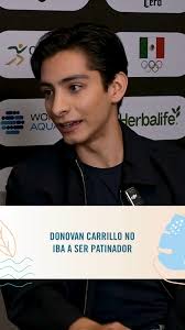 Quería ser futbolista., #JuegosOlímpicos #Patinaje #DonovanCarrillo