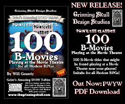 People now expect search technology to find the places in their area where they can get what they need. 100 B Movies Playing At The Movie Theatre For All Modern Rpgs Grinning Skull Studios Grim S Amazing D100 Tables Pointless Classics Drivethrurpg Com