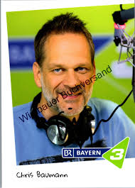 Original Autogramm Chris Baumann Bayern 3 BR3 /// Autogramm Autograph  signiert signed signee von Baumann, Chris :: Signatur des Verfassers  Manuskript&nbsp;/&nbsp;Papierantiquität