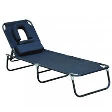 Buy Sun Bed Chairs Garden Lounger Reading Recliner Folding Chairs Black Homcom Sun Lounger Reclining Sun Lounger Lounger