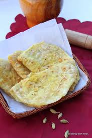 Sweet Boli Or Pooran Poli Dessert Served With Sadya Cooking With Thas Cooking Cooking Recipes Desi Street Food