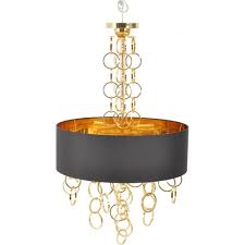 8% coupon applied at checkout save 8% with coupon. Libra Link Ceiling Pendant Light Black And Electroplated Gold