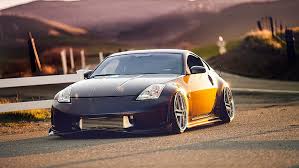 If you're looking for the best 350z wallpaper then wallpapertag is the place to be. Hd Wallpaper 350z Nissan Roads Slammed Tuning Wallpaper Flare