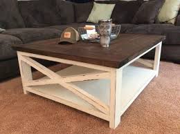Rustic X Farmhouse Coffee Table Etsy Coffee Table Farmhouse Coffee Table Coffee Table Wood