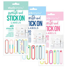 Dishwashable / microwaveable persoanlised name labels. Stuck On You Name Labels