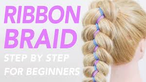 Pull your hair into a side ponytail and secure it with a hair tie. Dutch Ribbon Braid For Beginners Everyday Hair Inspiration