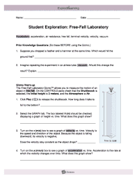 Move the earth's crust at various locations to observe the effects of the motion of the tectonic plates, including volcanic eruptions. Fall Laboratory Gizmo Answer Key Pdf Fill Online Printable Fillable Blank Pdffiller