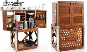 Smart campers can easily streamline their camping kitchens in a smart way. Kitchen In A Box Camp Champ Gives Chefs All The Tools They Need When Glamping Daily Mail Online