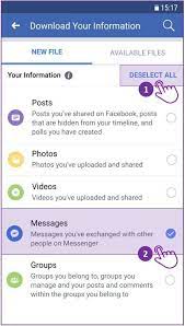 In the u.s., many users s. Download Facebook Messenger Chat History How To