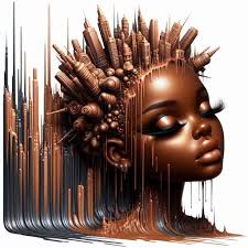 Creep shots of people reacting to artwork