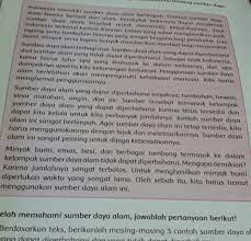 Bedasarkan Teks Berikanlah Masing Masing 3contoh Sumber Daya Alam Yamg Dapat Di Perbarui Dan Tidak Brainly Co Id