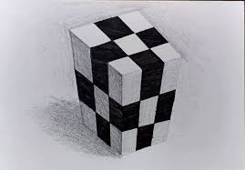 I hope you like, share and subscribe. 3d Rubik S Cube Drawing Step By Step 3d Drawing Tutorial For Beginners