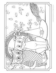 Discover all our printable coloring pages for adults, to print or download for free ! Owl Pussycat And Witches Hat Adult Coloring Page To Print Woo Jr Kids Activities