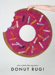 Make It Diy Donut Doormat Ikea Hack Diy Donuts Diy Rug Diy Ikea Hacks