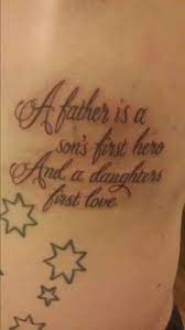 A first glance, this tattoo may just look like some poorly lettering spelling out the name chloie, but it is a lot deeper and sweeter than that. Kid Tattoos For Dad Elegant Arts Tattoo