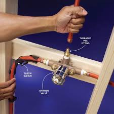Cut access holes where necessary to remove the pipes. Plumbing With Pex Tubing Shower Plumbing Pex Plumbing Pex Tubing