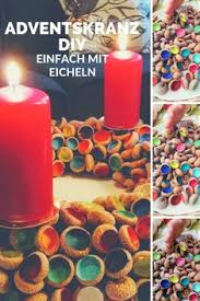 Adventskranz Selber Machen Mit Einfachen Ideen Aus Der Natur Adventskranzideenkinder Adventskranz Ideen Zum Selbe Diy Makeover Pillar Candles Make It Yourself