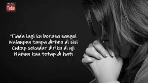 Hoping that you'll always feeling missed. Sedalam Dalam Rindu Tajul With Lyrics Youtube